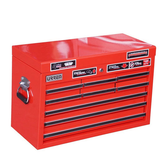Gabinete superior 9 gavetas 27" rojo serie X, X27S9 Urrea