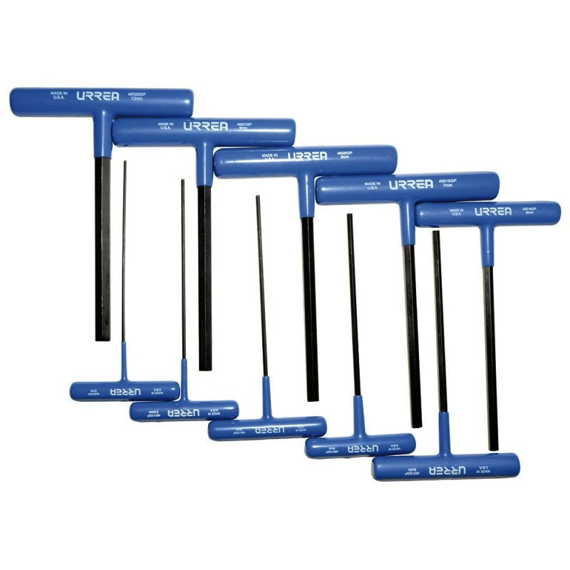 Jgo.10 Llaves Hexagonales Mm "T" 4965Gpm Urrea