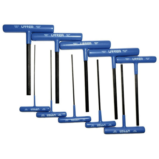 Jgo.10 Llaves Hexagonales Mm "T" 4965Gpm Urrea