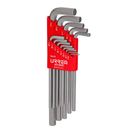 Juego 13 Llaves Hexagonales "L" Heavy Duty 4972Rhd Urrea