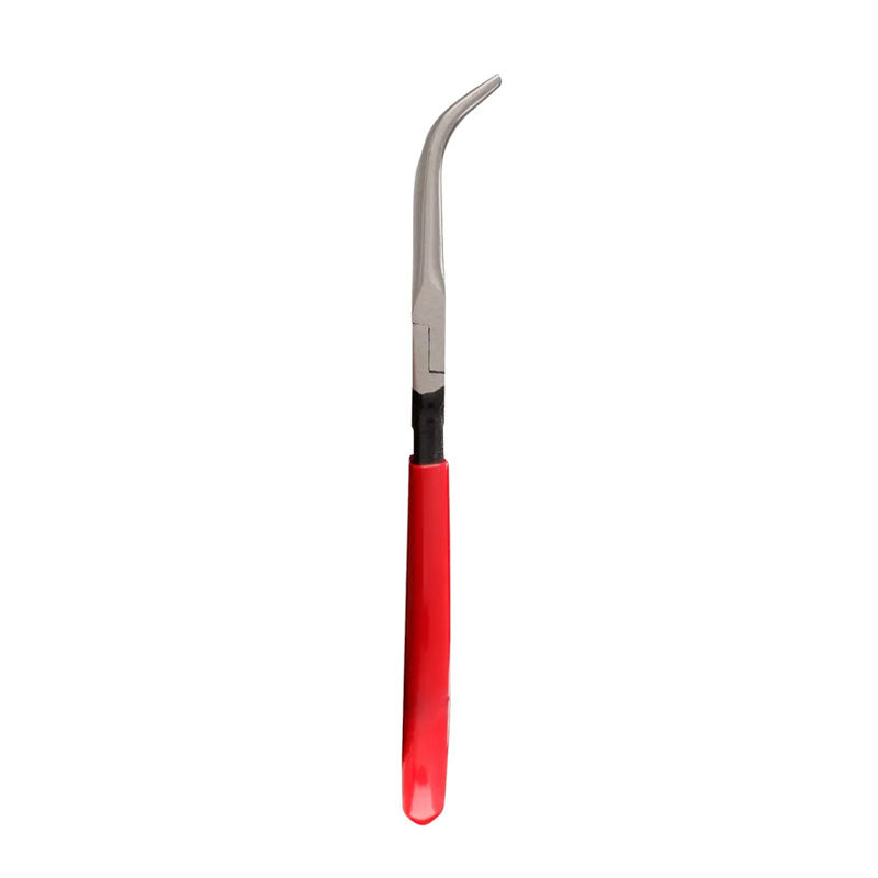 28520 pinza electronica 5" pta.aguja dob.45° urrea