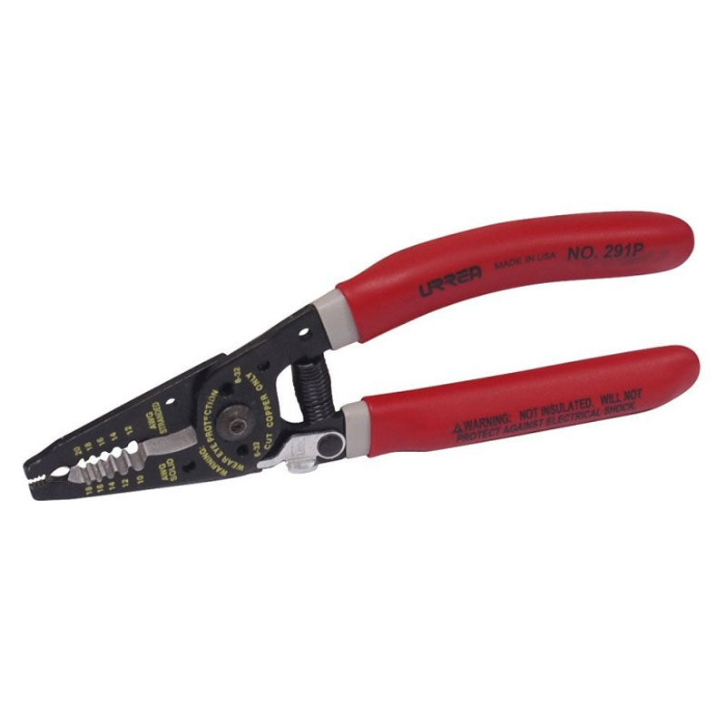 Pinza pelacable de 10 a 20 AWG ergonómica, 291P Urrea