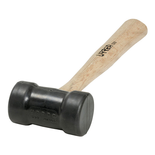 Mazo cabeza de hule negro de 16 oz, 1367 Urrea