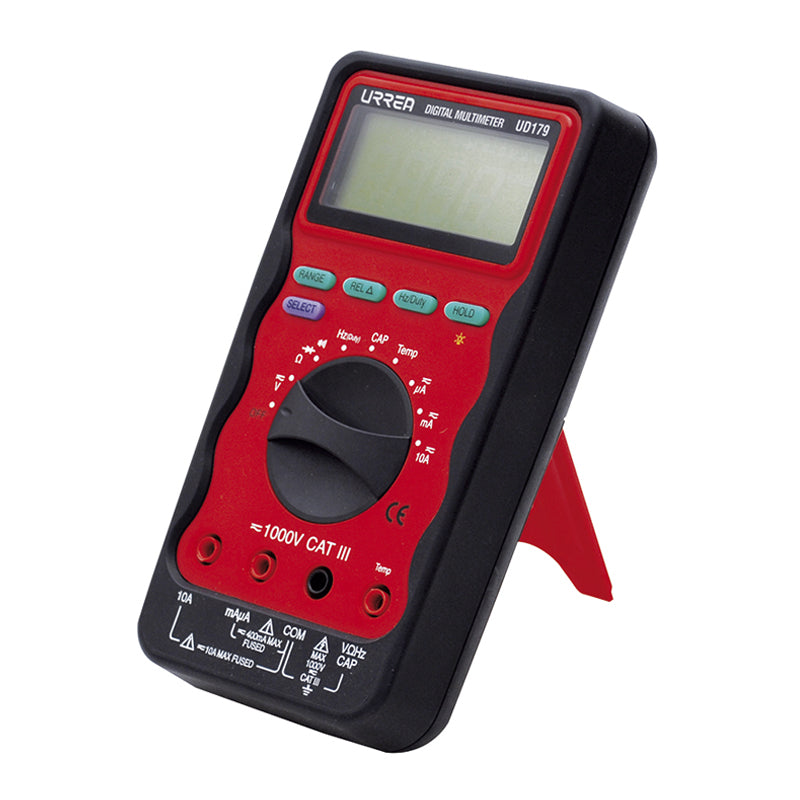 Multímetro última generación de 1000 VCD / 1000 VCA, UD179 Urrea