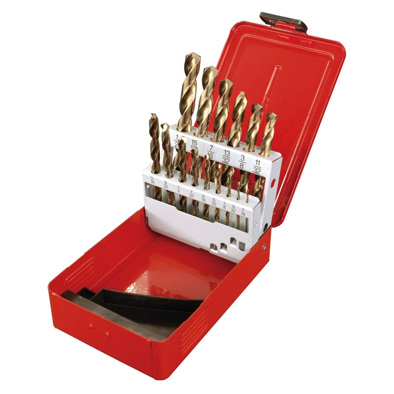 Jgo.15 Brocas Cobalto 1/16" 1/2" C5115 Urrea