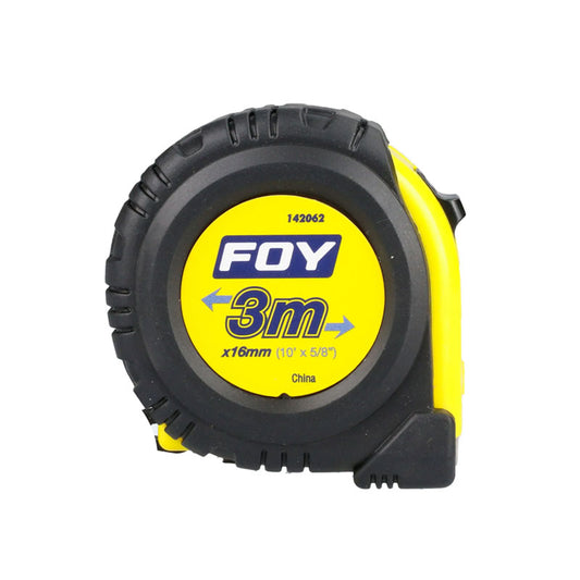 142062 flexometro anti-impacto 3 mt x 1/2" foy