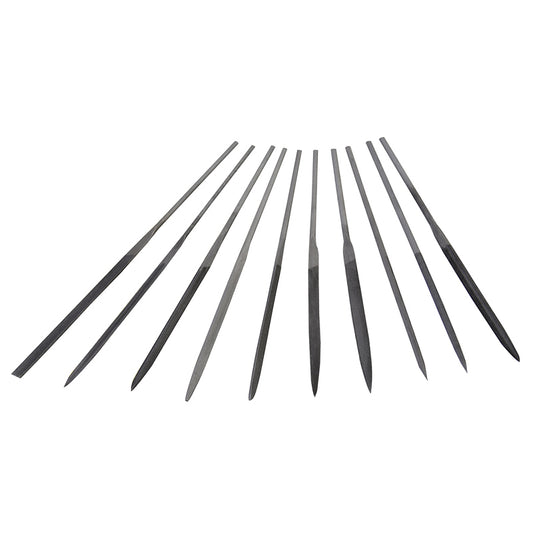 Juego de limas combinadas para joyero, 10 piezas, 120387 Surtek