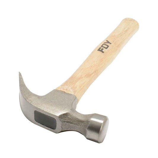 Martillo de uña curva con mango de madera de 13", 16 oz, 141816 Foy
