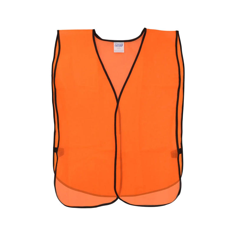 Chaleco de seguridad de malla de poliéster, naranja unitalla, 144172 Foy