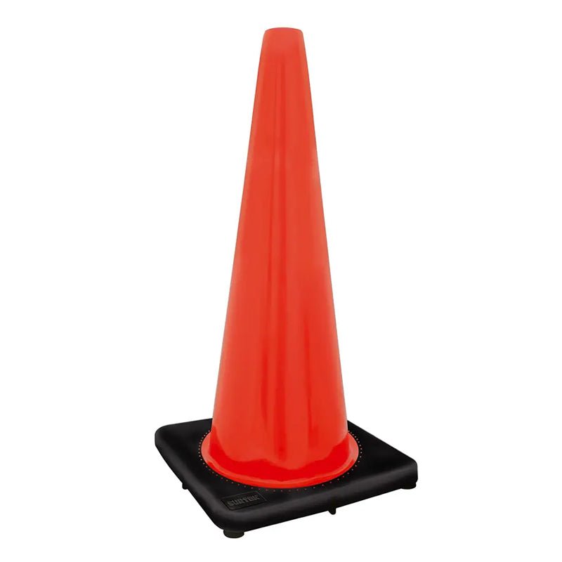 137601 cono 90 cm base negra sin reflejante surtek - Tool Ferreterías / Ferretodo - Herramientas y material de construcción.