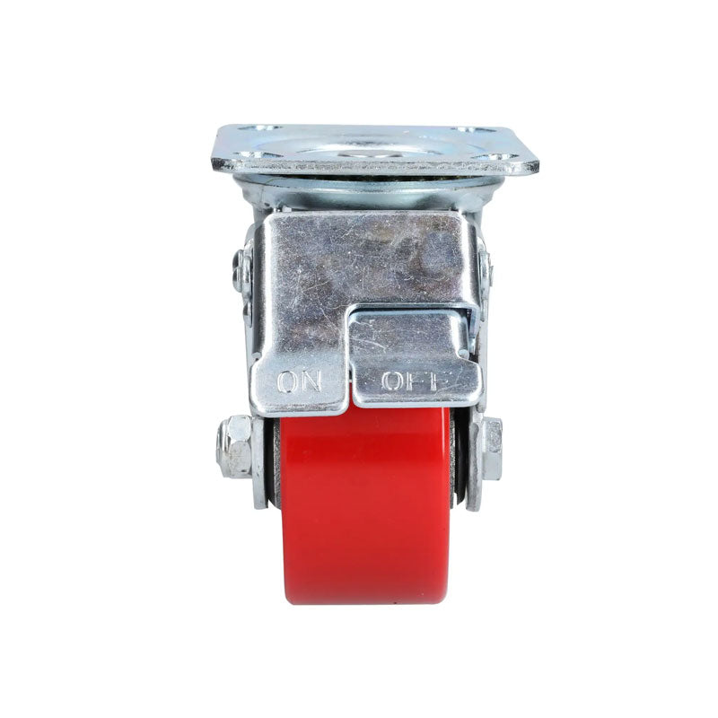 Rp10b rueda fierro/poliuretano c/freno 4" x 2"