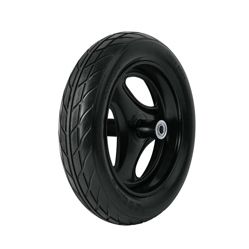 Llanta para carretilla imponchable de 16", incluye eje y baleros, 19658 Truper RNX