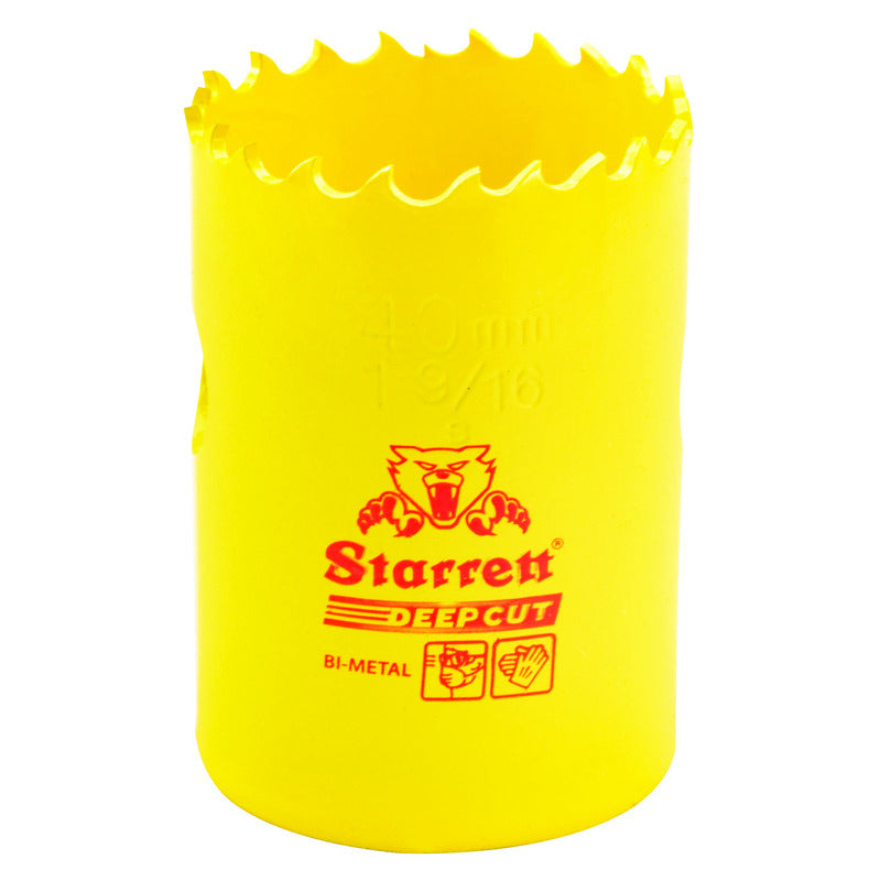 Sierra Circular Bimetálica Tipo Taza De 1 9/16", Dch0196 G Starrett