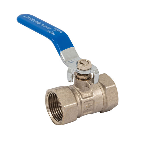 Válvula de esfera de latón, roscable 3/4", 49001, Foset
