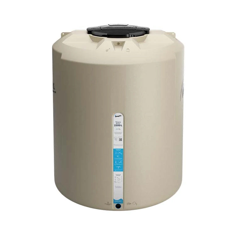 Tinaco Plus+ equipado de 2500 lts, color beige, 500475 Rotoplas