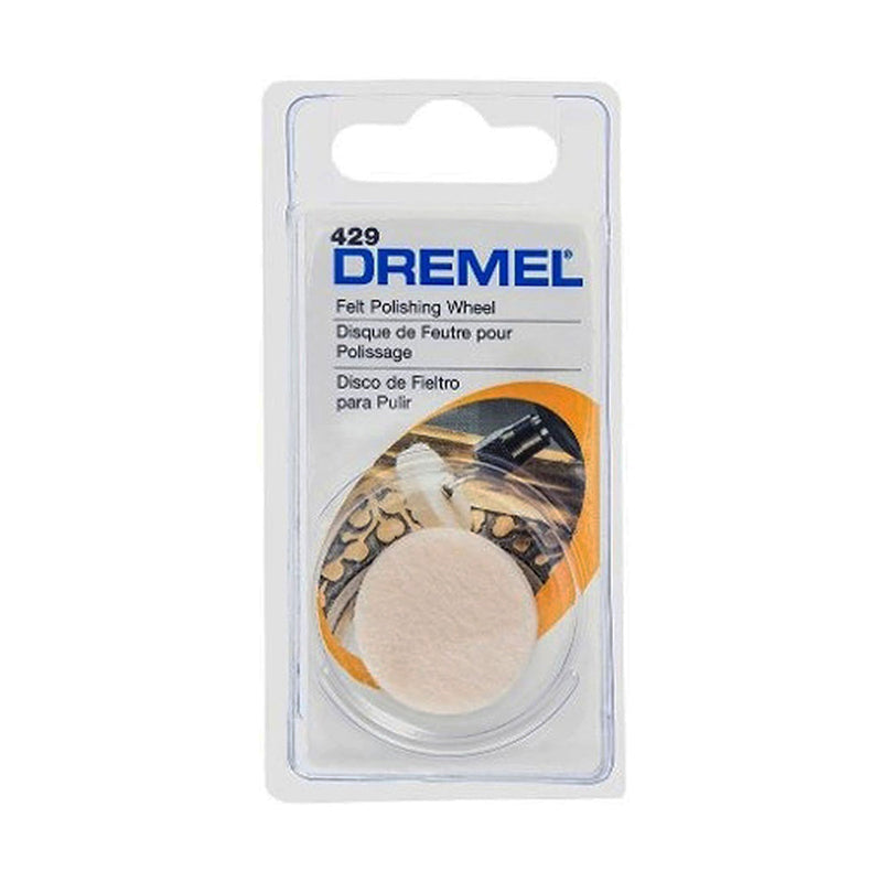 429 Rueda de fieltro P/Pulido 1" Dremel
