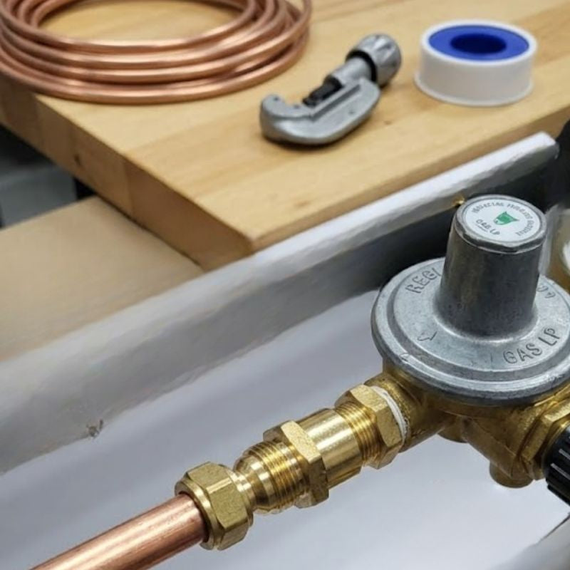 Niple Campana Bronce 1/4" Fler X 1/4" Npt, S/M,46F-04-04