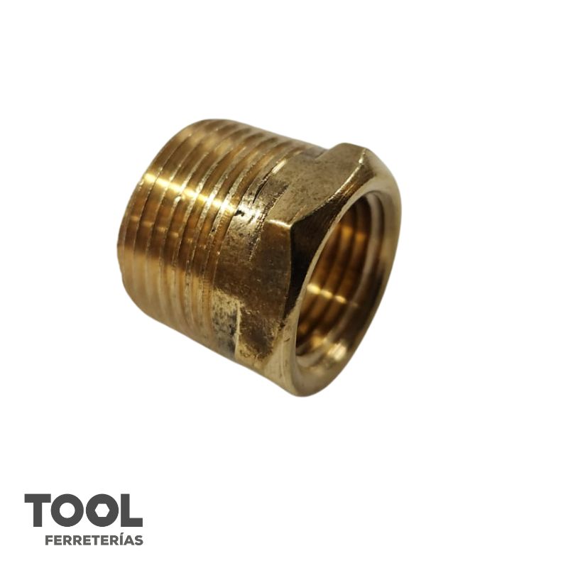 Reducción Bushing Bronce 3/4" X 1/2" Npt, S/M ,110B-12-08