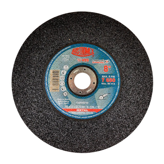 499 Disco Metal Plano 8" X 9/64" X 7/8" Austromex