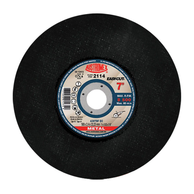 2114 Disco Metal Plano 7" X 3/32" X 7/8" Easy-Cut