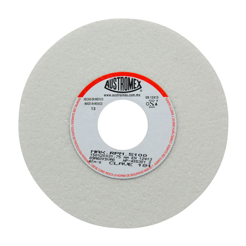 181 Piedra Blanca 6" X 3/4" X 1.1/4" Grano 89a60