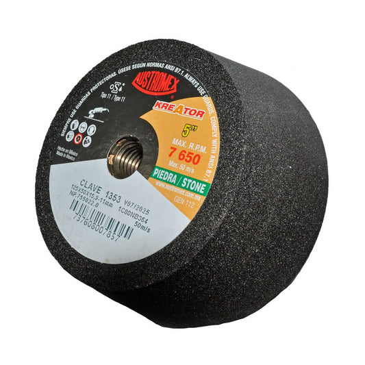 1353 Piedra Copa Concreto 5" X 2" X 5/8" G-80