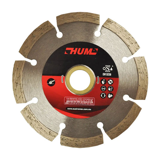 2552 Disco Diam. 105x1.8x22.2 Segmentado Uso Gral