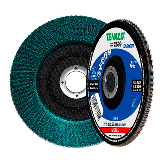 2699 Disco Laminado 4.1/2" X 7/8" G80 Tenazit
