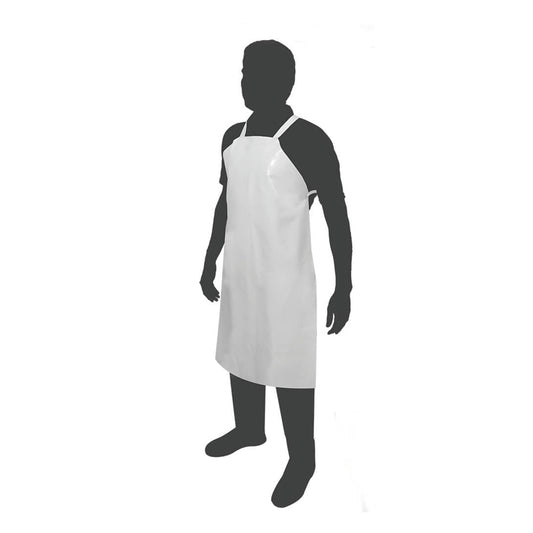 Mandil Blanco De Charol C 16 60 X 120 Cm Xper J Dd 1151