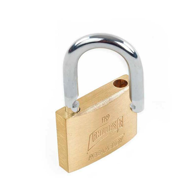 Candado Latón 19 Phillips Mx243 Caja - Tool Ferreterías / Ferretodo - Herramientas y material de construcción.