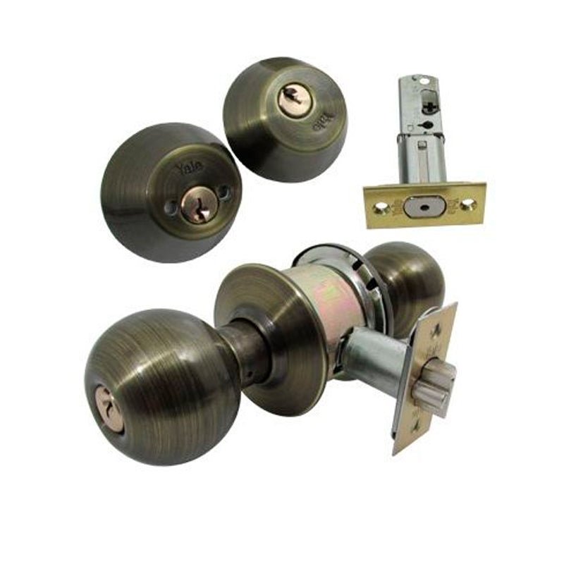 Combo Ball Cromo Mate, Llave/Llave, Mx81818 Yale - Tool Ferreterías / Ferretodo - Herramientas y material de construcción.