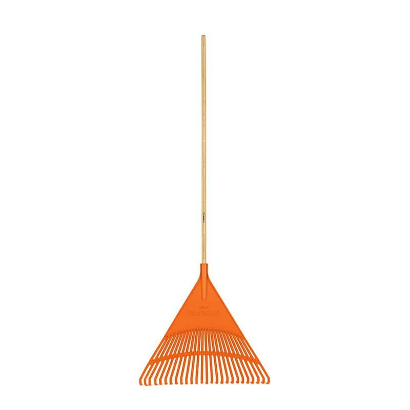Escoba Plástica Para Jardín, Rígida, 26 Dientes, Mango 48" - Tool Ferreterías / Ferretodo - Herramientas y material de construcción.