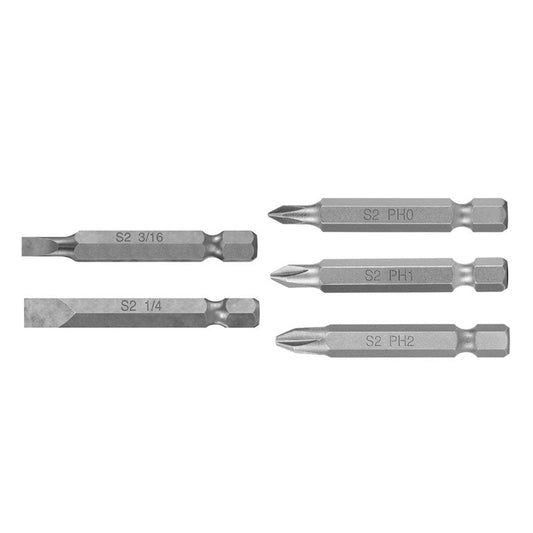 Estuche Con 5 Puntas De Cruz Y Planas Largo 2", Expert - Tool Ferreterías / Ferretodo - Herramientas y material de construcción.