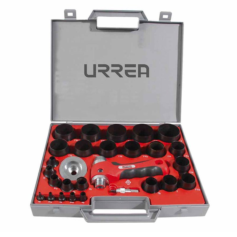 Juego De 28 Sacabocados Mango 1/8" 2" 49902A Urrea - Tool Ferreterías / Ferretodo - Herramientas y material de construcción.