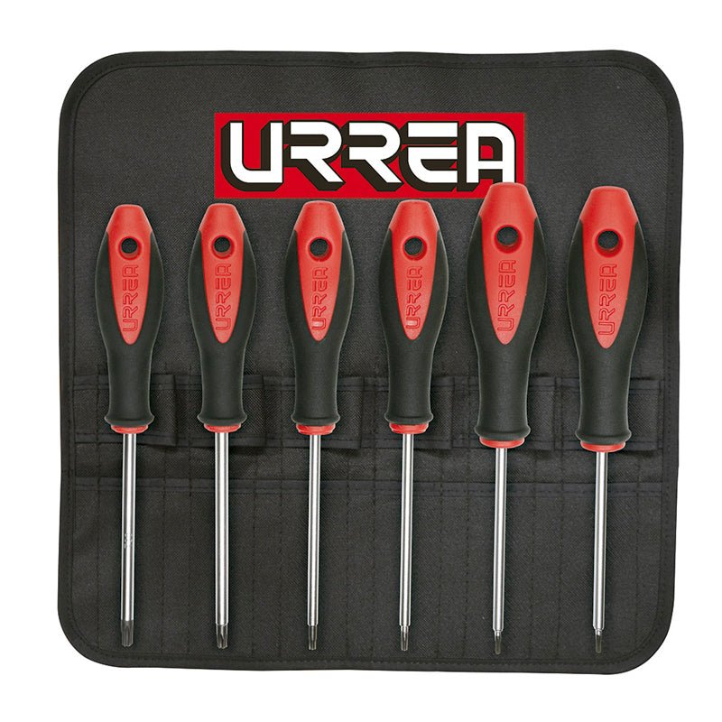 Juego De 6 Destornilladores Mango Bimaterial Torx 83W Urrea - Tool Ferreterías / Ferretodo - Herramientas y material de construcción.