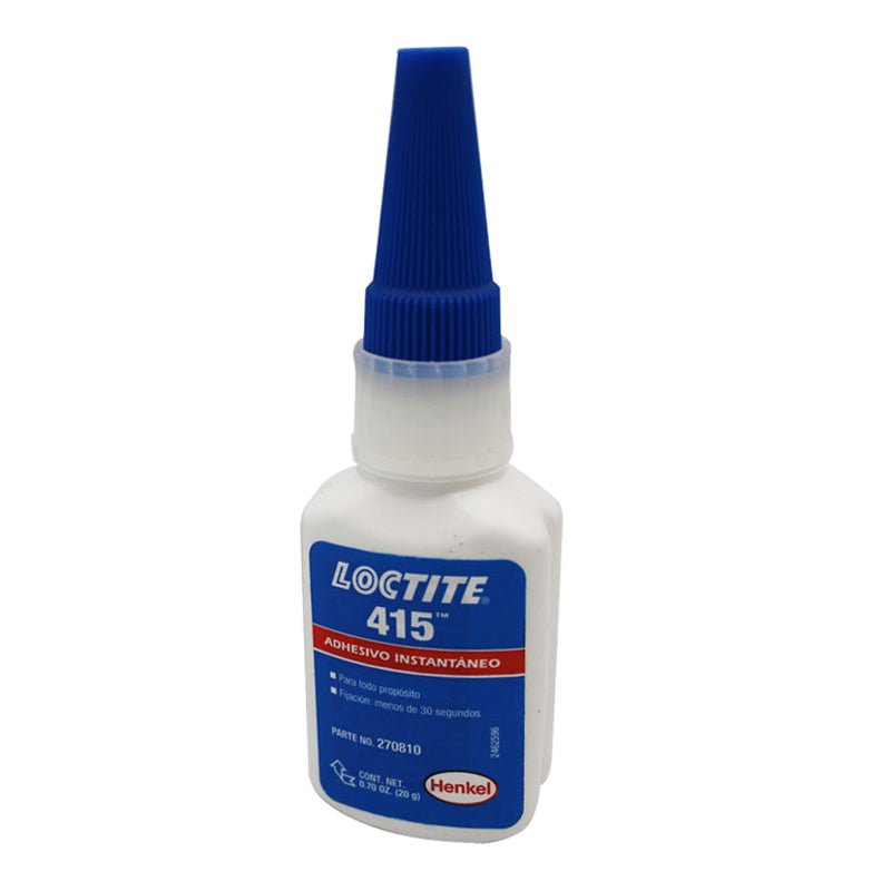 Loctite 415 Adhesivo Instantáneo De 20 Gramos - Tool Ferreterías / Ferretodo - Herramientas y material de construcción.