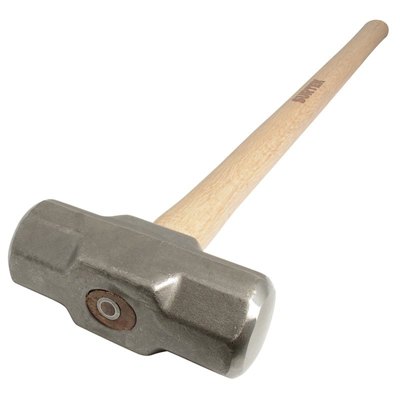 Marro octagonal de 12 lb cabeza forjada con mango largo de madera de 36", MARR12 Surtek - Tool Ferreterías / Ferretodo - Herramientas y material de construcción.
