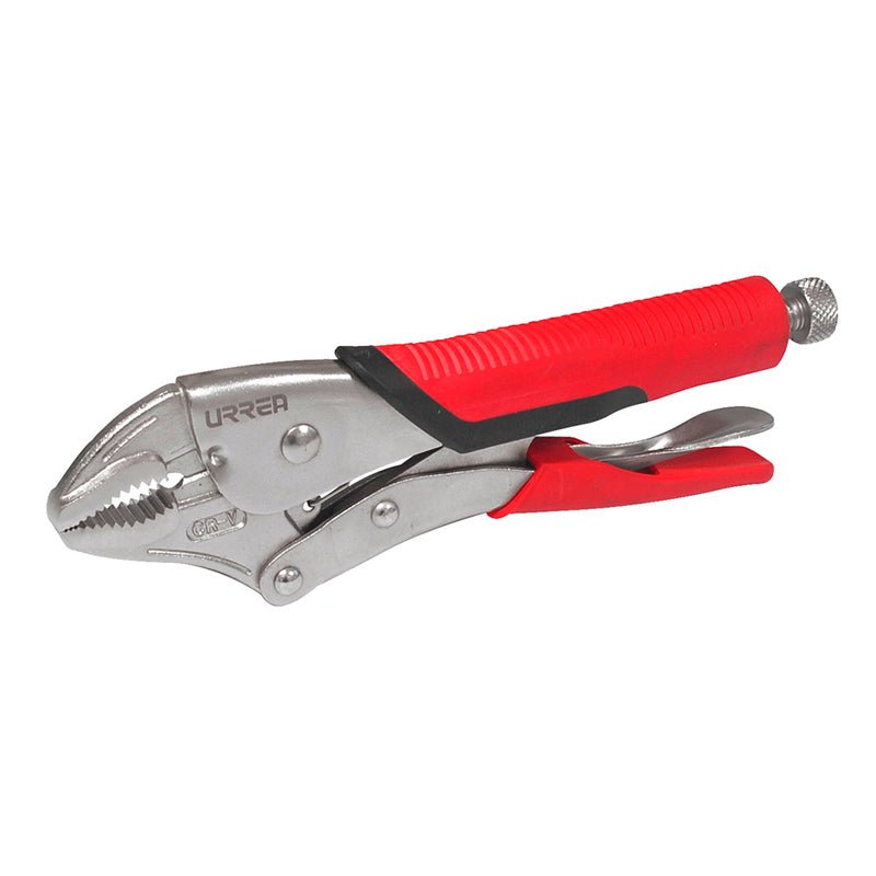 Pinza Presión Mango Bimaterial 7" Curva Pcub7 Urrea - Tool Ferreterías / Ferretodo - Herramientas y material de construcción.