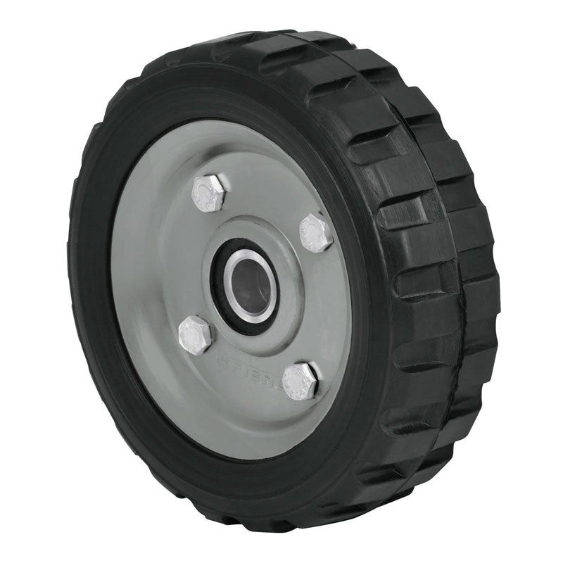 Rueda de hule sólido de 6" para diablo, doble balero, 45480 Pretul RD 62 - Tool Ferreterías / Ferretodo - Herramientas y material de construcción.