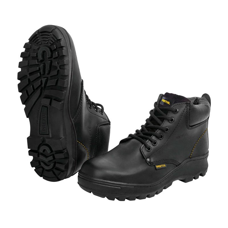 Zapato Industrial Negro 27 Con Casquillo De Acero 25992, Pretul - Tool Ferreterías / Ferretodo - Herramientas y material de construcción.