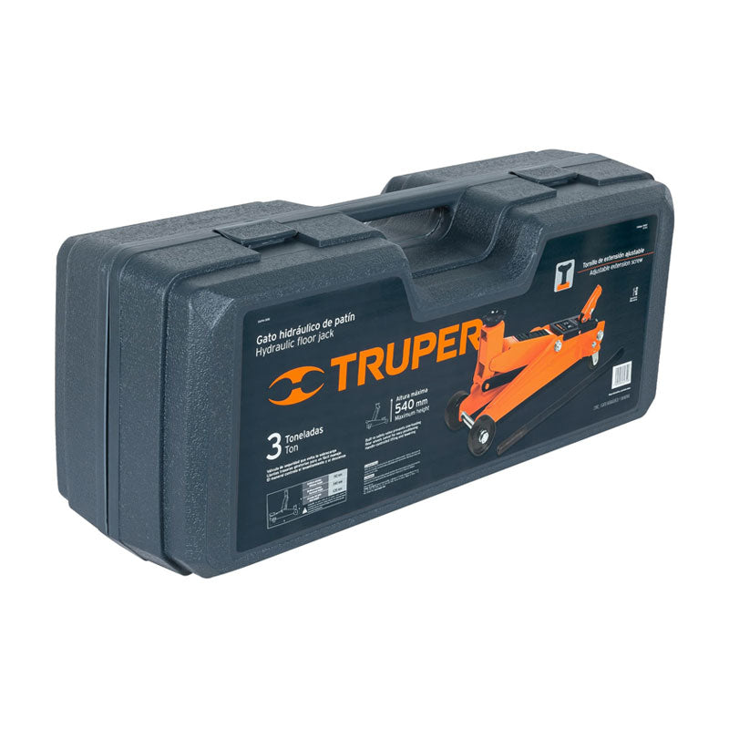 Gato De Patín 3 Ton De 57 Movimientos Con Maletín, Truper