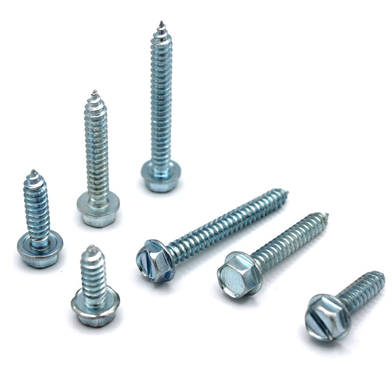 Pija Cabeza Hexagonal Galvanizado No. 14 X 2"