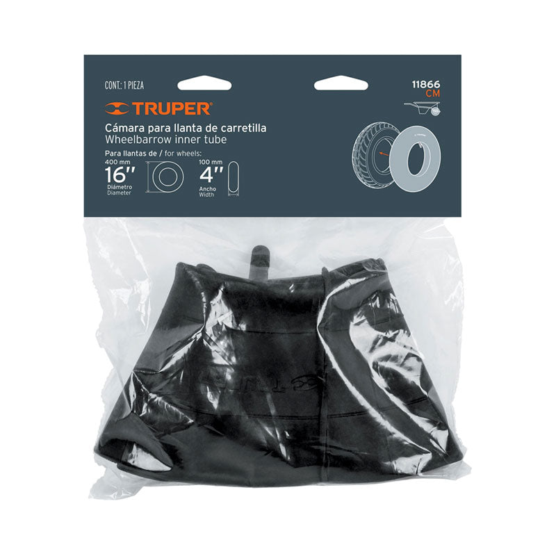 Cámara Para Llanta De 16" Para Carretilla, Truper