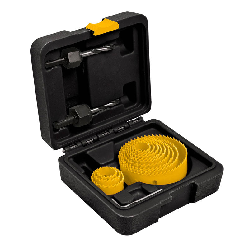 Juego De 12 Brocasierras, 2 Mandriles Y Llave Allen, Pretul