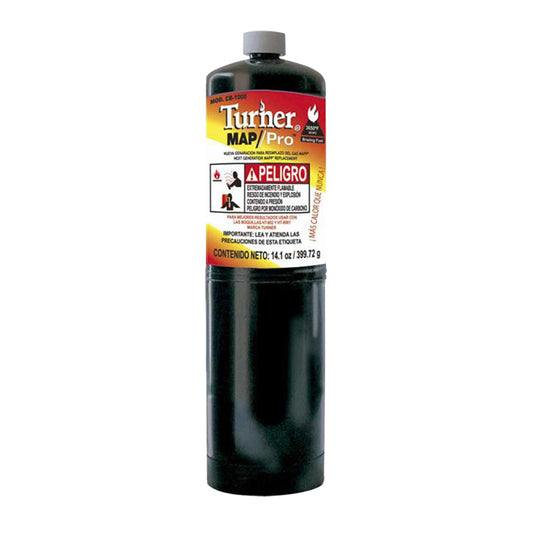 Tanque De Gas Profesional Color Negro Cb 1000, Turner