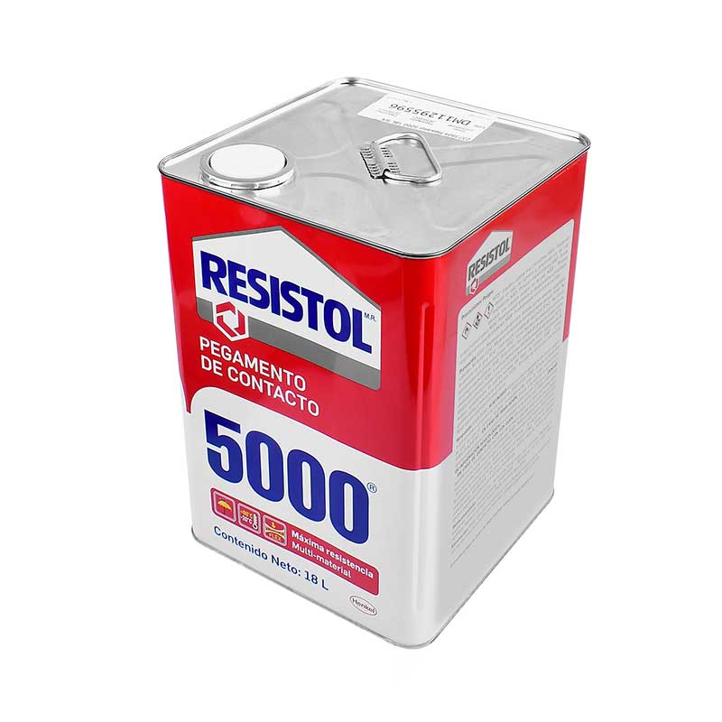 Resistol 5000 Pegamento De Contacto Henkel De 18 Litros