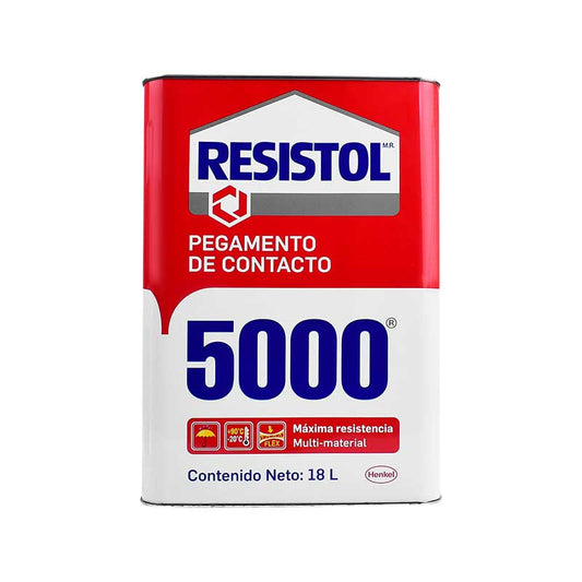 Resistol 5000 Pegamento De Contacto Henkel De 18 Litros