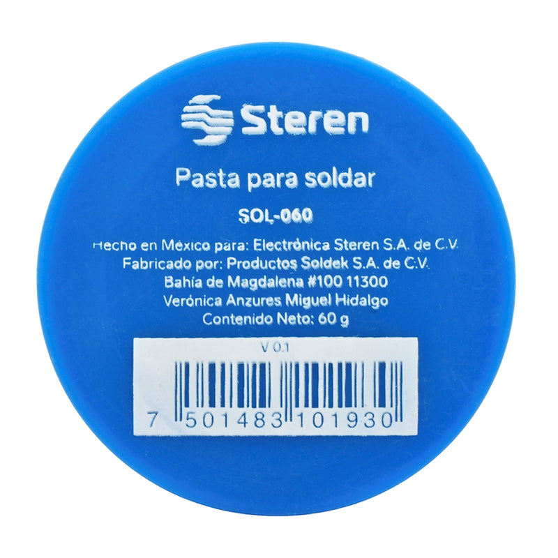 Pasta Para Soldar En Lata Con 60 G, Sol060 Steren