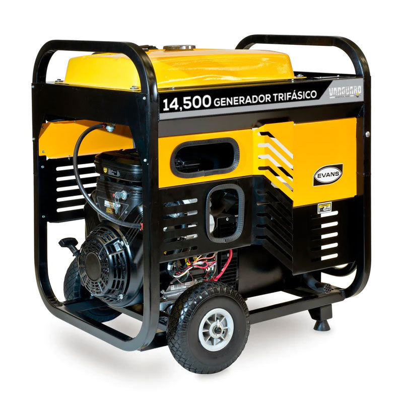 Generador Trifásico De 14.5 Kva Motor A Gasolina De 23 Hp Gt145Mg2300Bs Evans