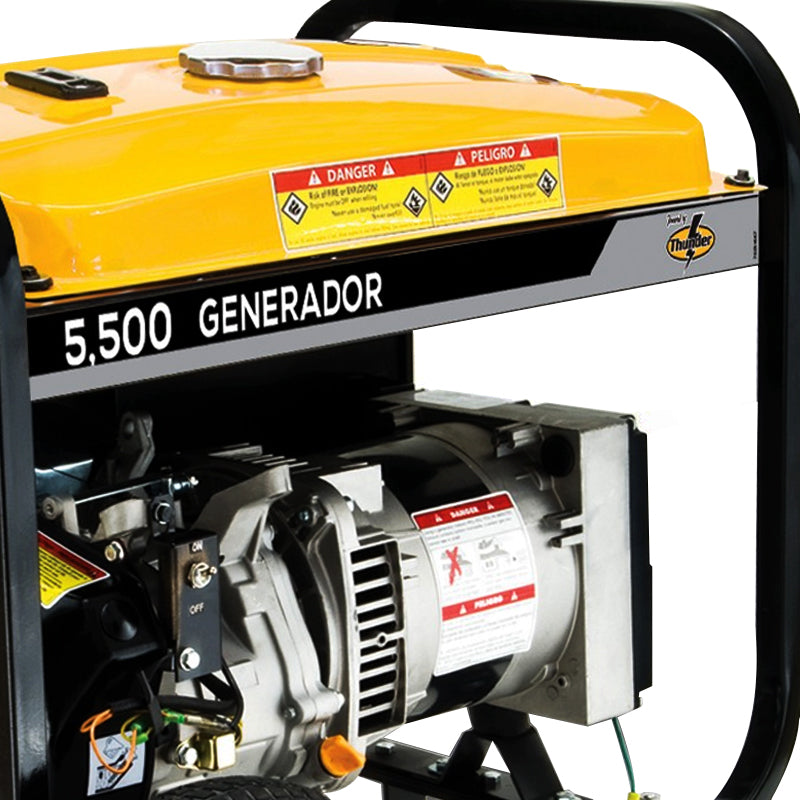 Generador Monofásico De 5500 W De 11 Hp G55Mg1000Thw Evans